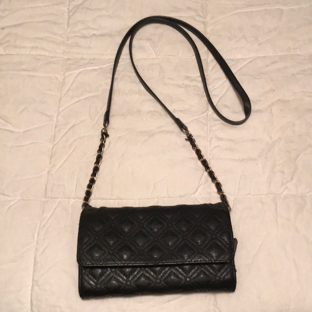 Black clutch/crossbody purse